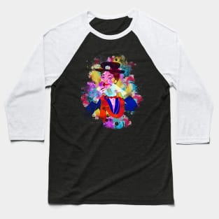 Mary Poppers - Watercolor Illustration Baseball T-Shirt